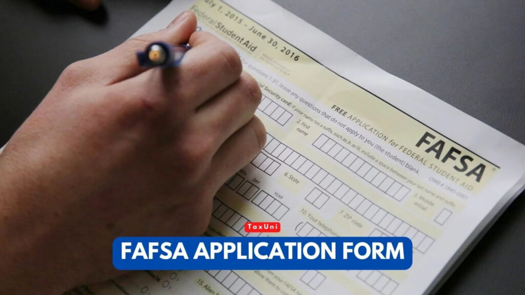 FAFSA Application Form 2024 2025