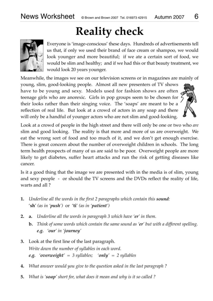 Fourth Grade Reading Worksheets