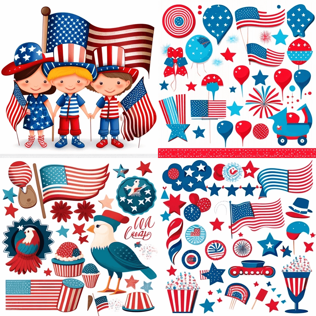 Free 4th Of July Clipart MasterBundles