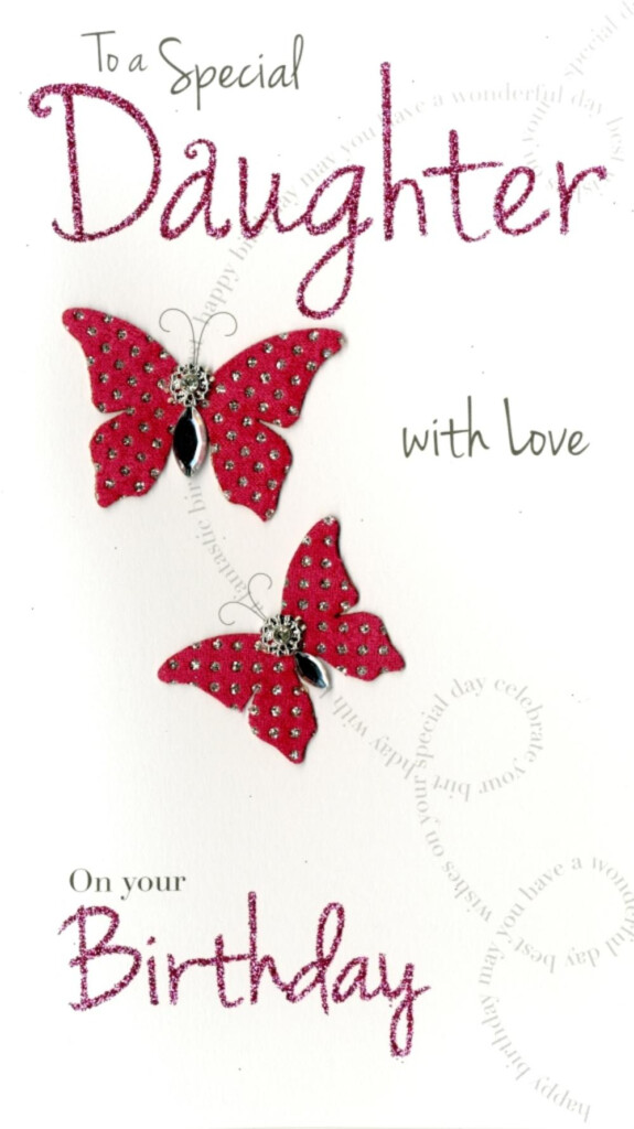 Free Birthday Cards For Daughter The Cake Boutique