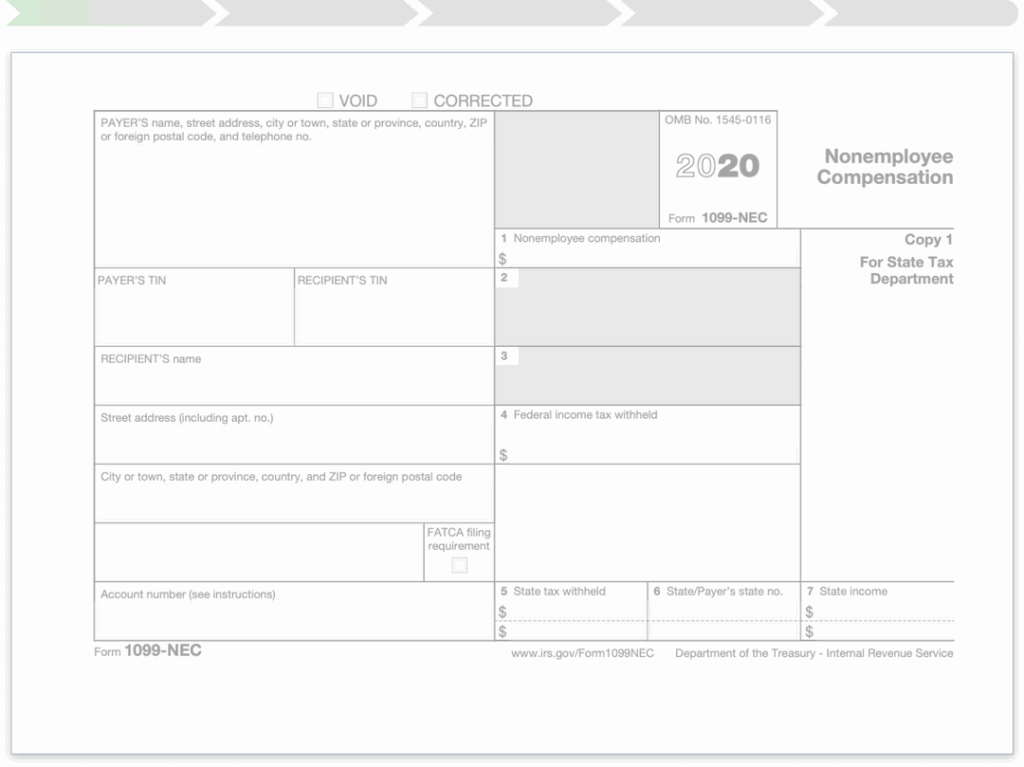 Free Blank 1099 Nec Form 2022