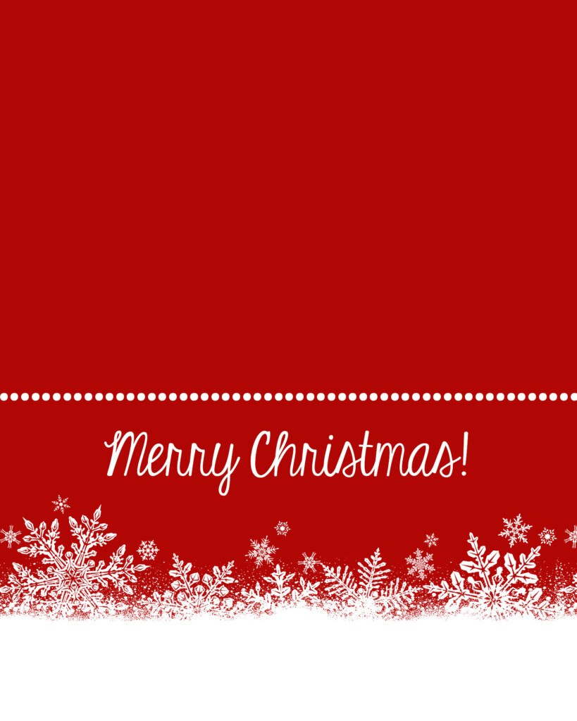 Free Christmas Card Templates Crazy Little Projects