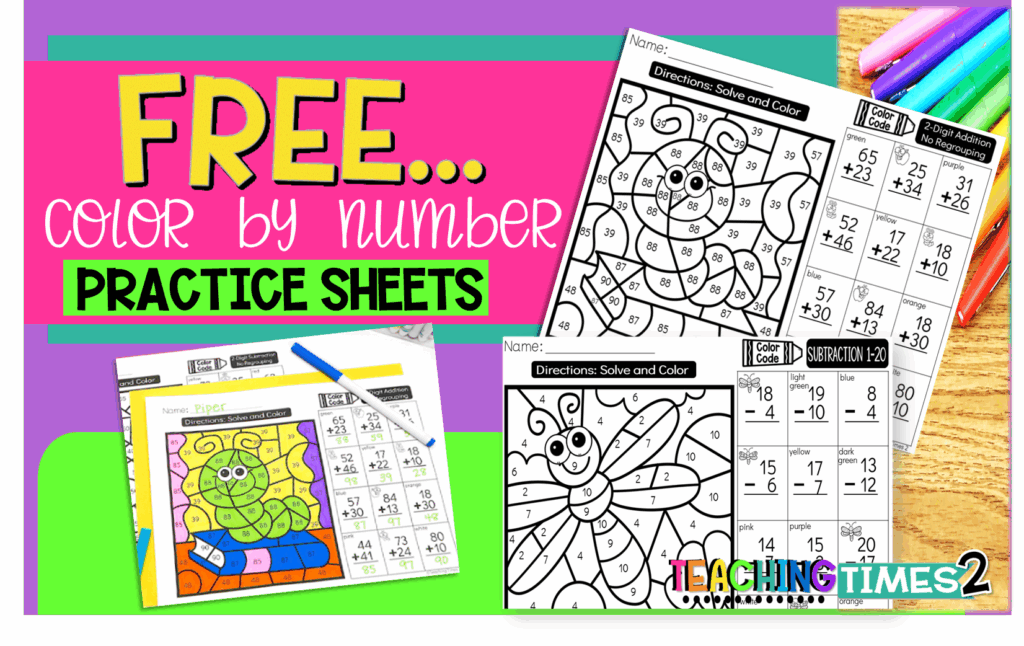 Free Christmas Color By Number Printables For Kindergarten Pdf Printable Online