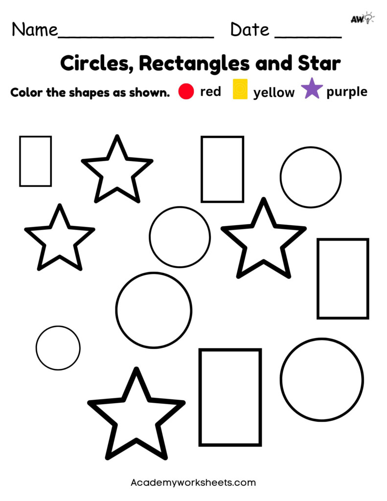 Free Color Shapes Worksheet Download Free Color Shapes Worksheet Png Images Free Worksheets On