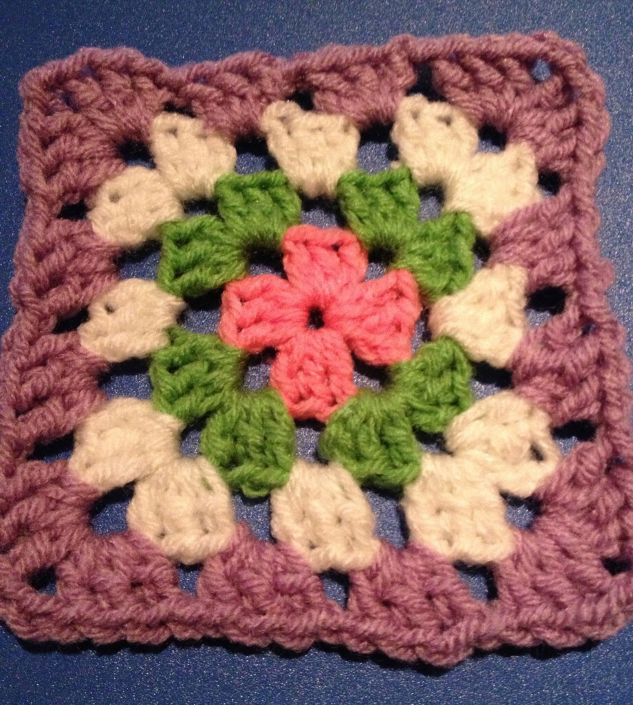 Free Crochet Connection Basic Granny Square Pattern For The Beginner 
