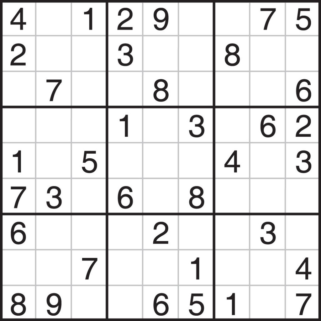 Free Easy Sudoku Puzzles 4 4 Printable Sudoku Puzzles Printable