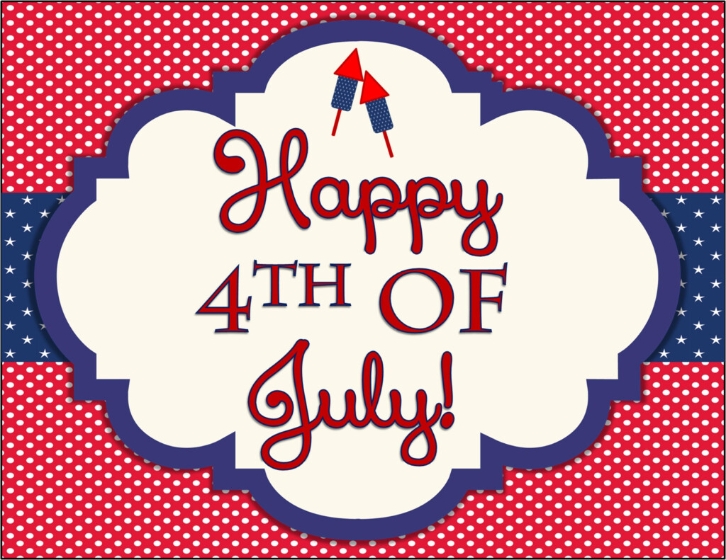 Free July 4th Printables