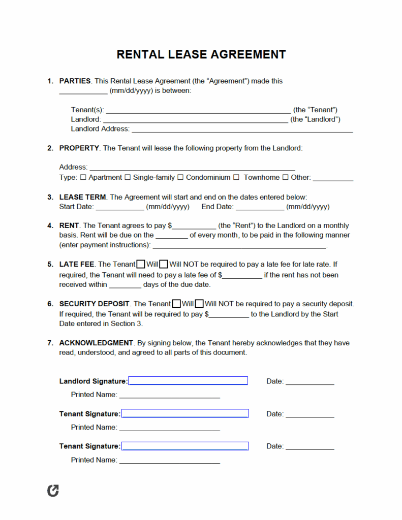 Free Legal Size Printable Lease Room Agreements Free Printable Templates