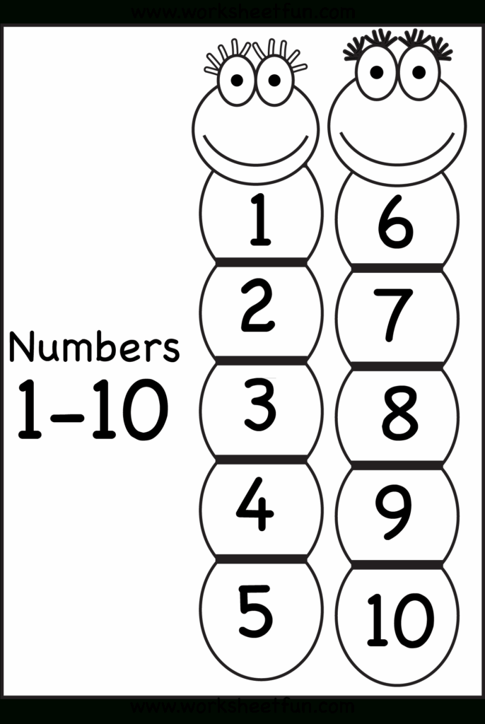 Free Numbers Printables 1 To 20