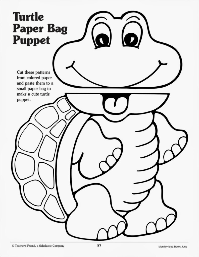 Free Paper Bag Puppet Printables Free Printable Paper