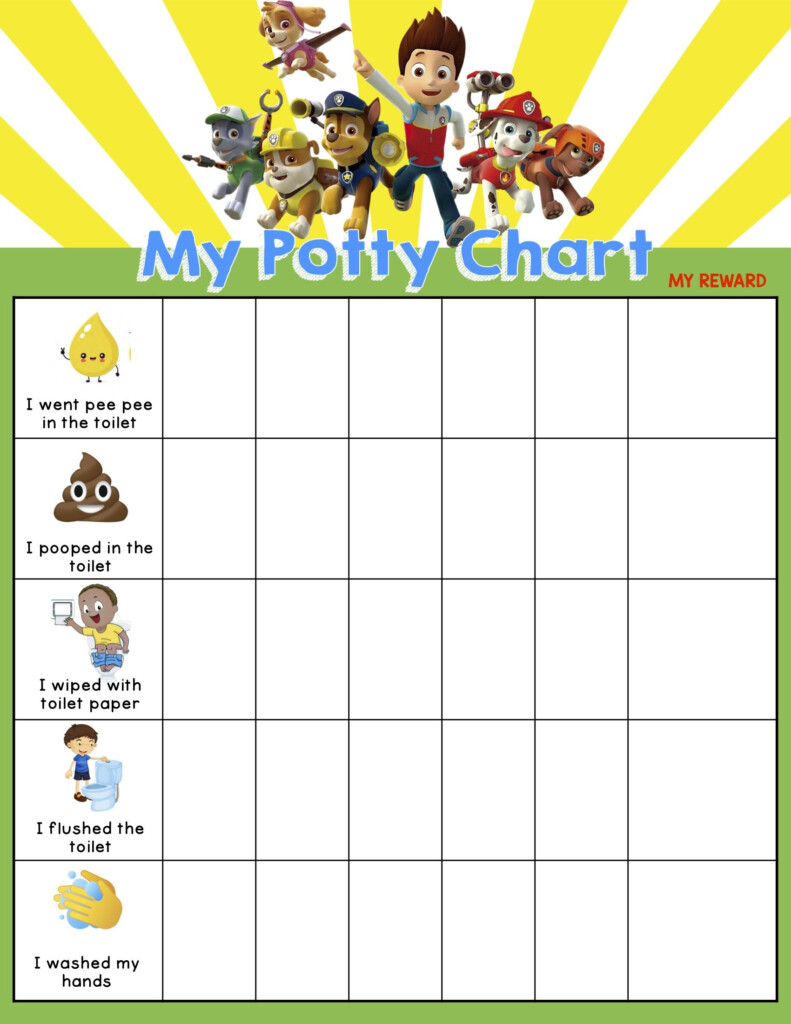 Free Potty Charts