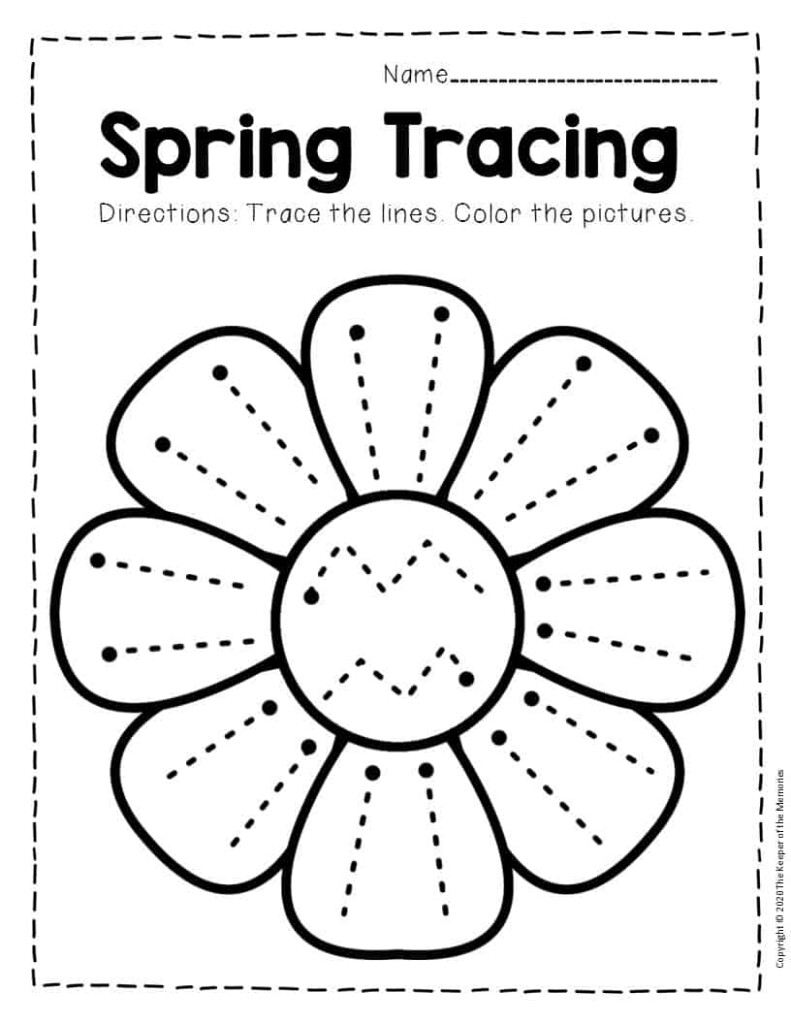 Free Prek Printable Worksheets