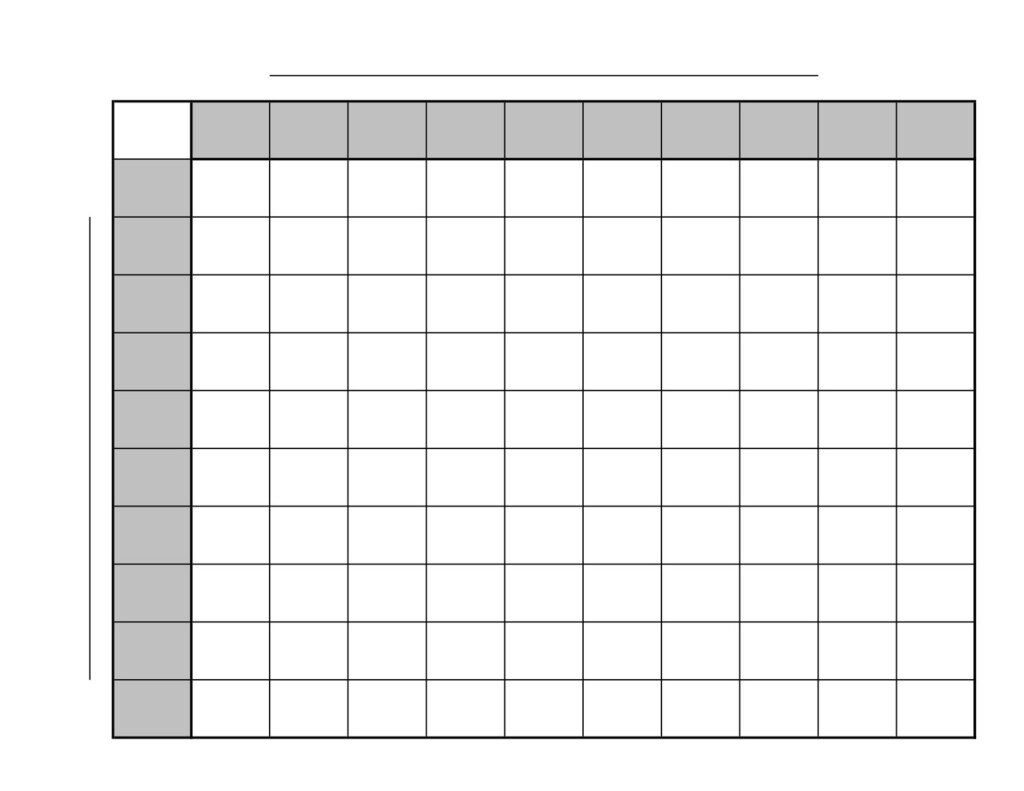Free Printable 10x10 Football Squares Printable Online
