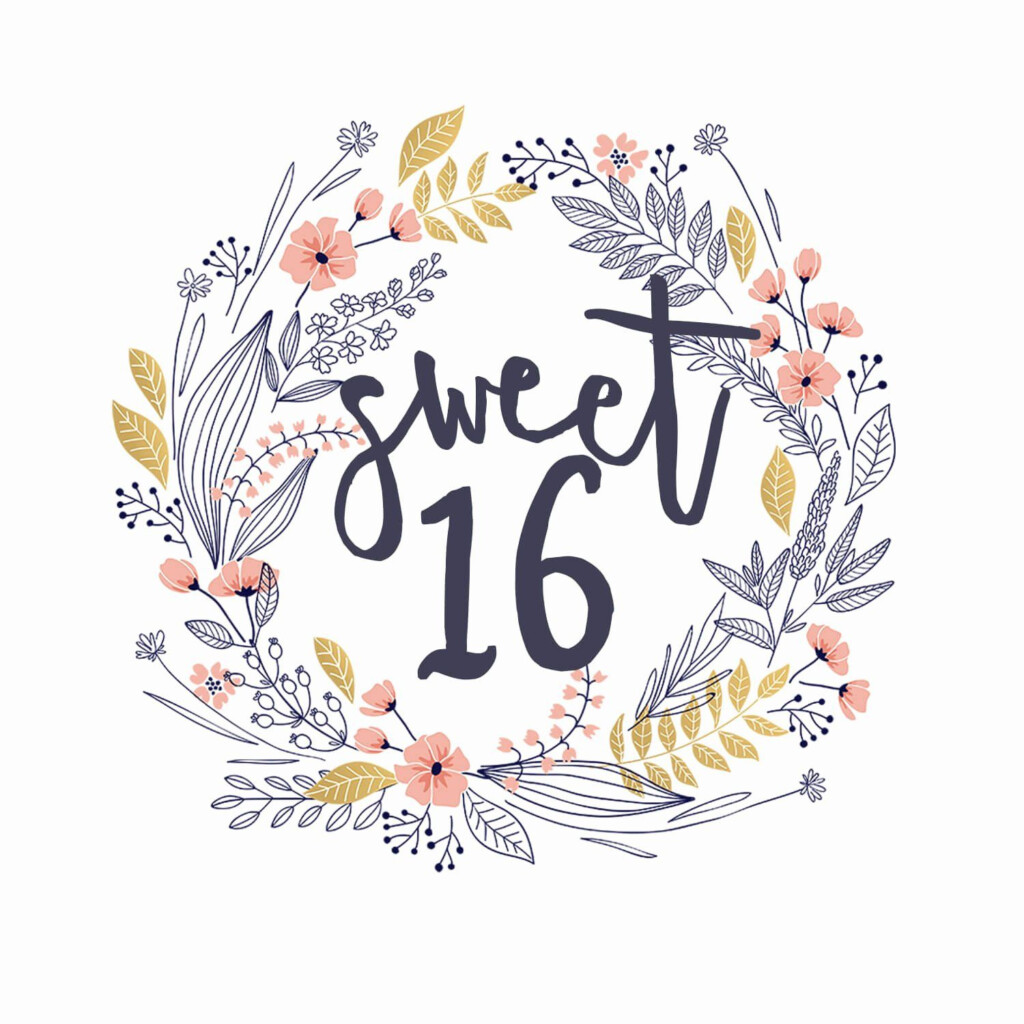Free Printable 16th Birthday Cards