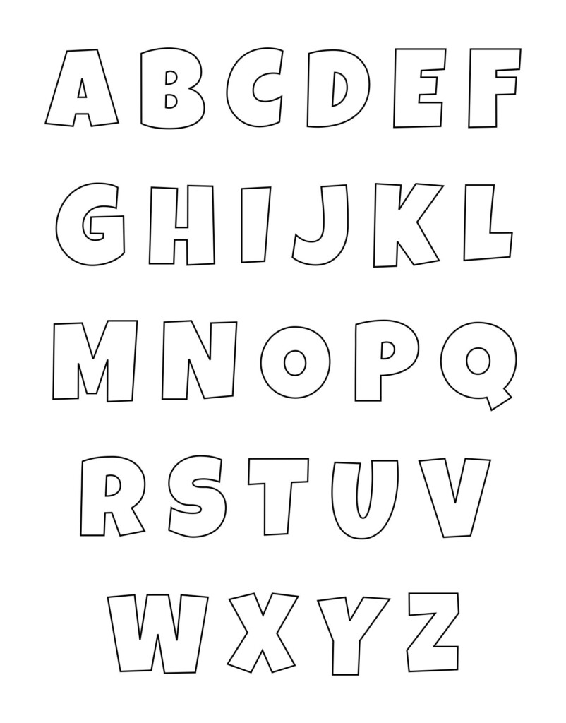 Free Printable 2 Inch Letters Printable Templates