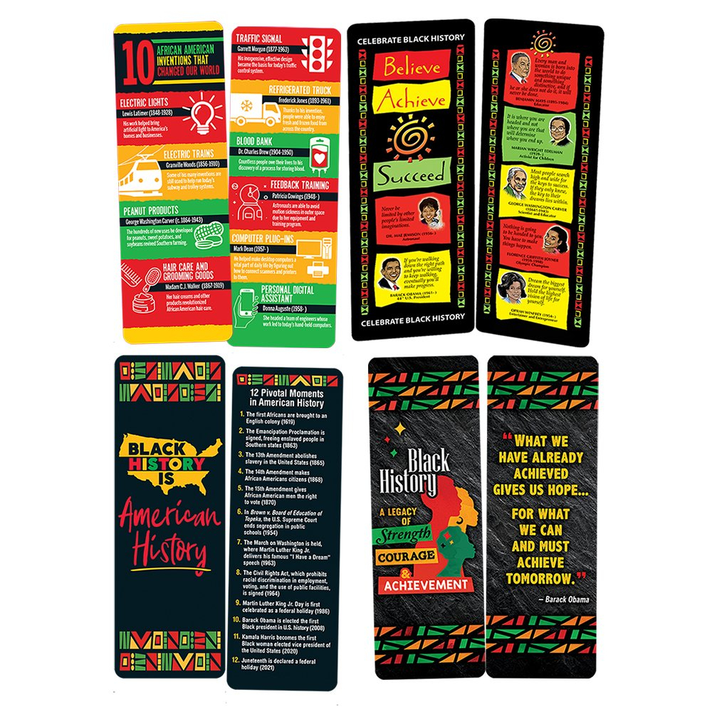 Free Printable Black History Bookmarks