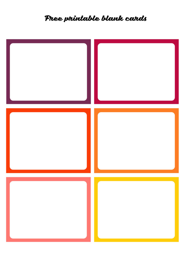 Free Printable Blank Cards Blank Card Template Card Templates Printable Printable Photo Card