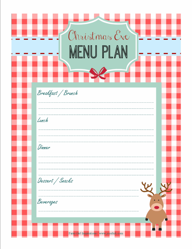 FREE PRINTABLE CHRISTMAS PLANNER SET Stay Organized This Holiday Season Farm Girl Inspirations