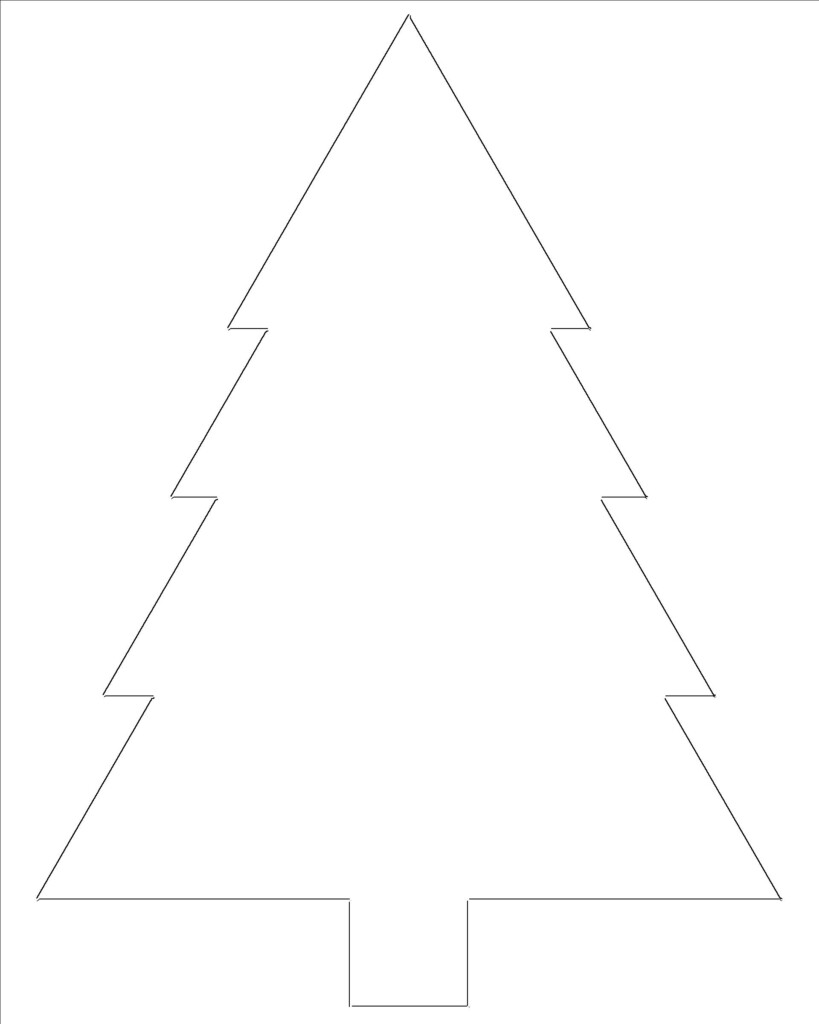 Free Printable Christmas Tree Pattern You Can Use Them On Their Own Or Pair Them With