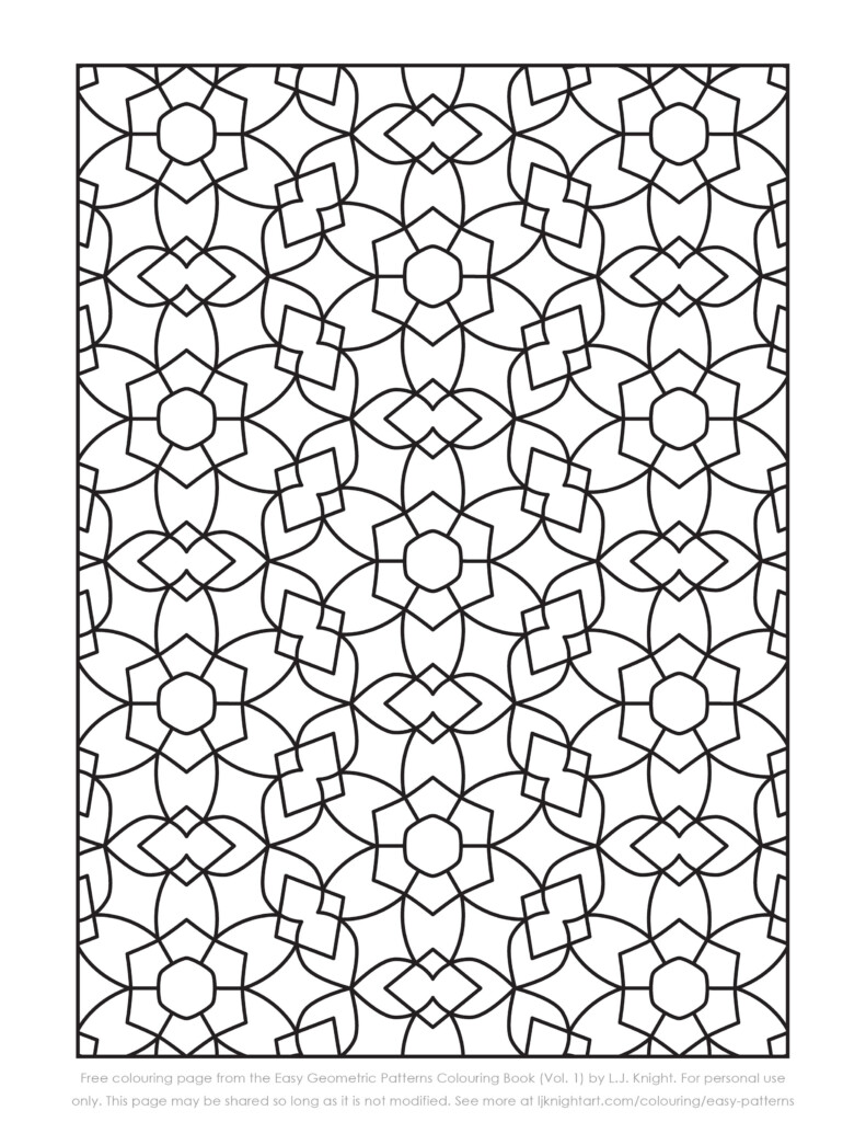 Free Printable Coloring Pages Patterns Printable Word Searches