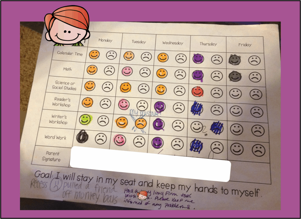 Free Printable Editable Free Smiley Face Behavior Chart Printable Word Calendar