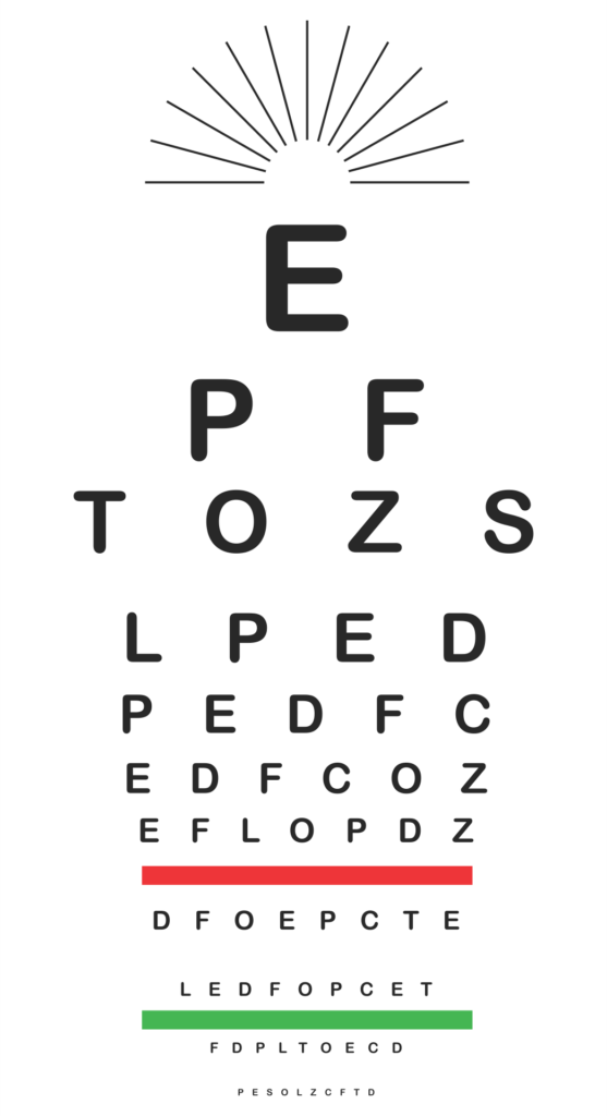 Free Printable Eye Test Chart Image To U