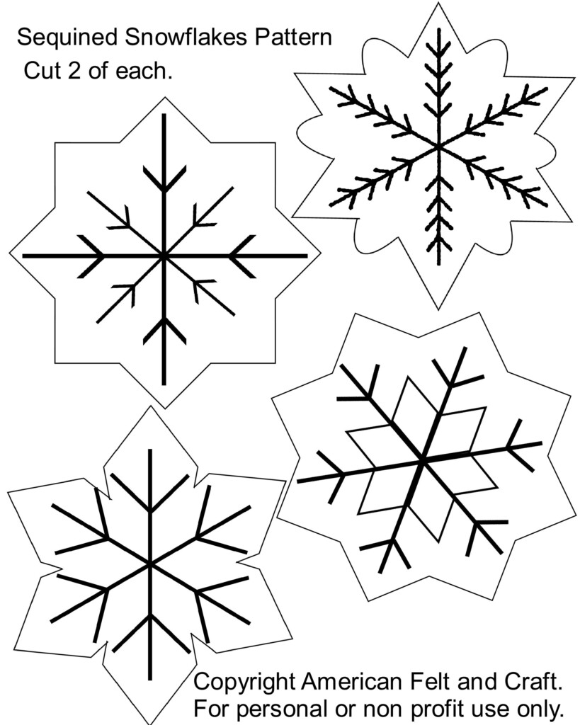 Free Printable Felt Christmas Ornament Patterns Free Printable A To Z
