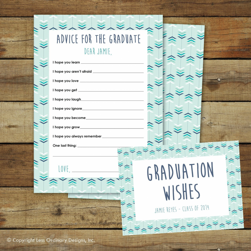 Free Printable Graduation Advice Cards Best FREE Printable