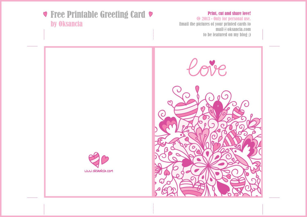 Free Printable Greeting Card Maker Printable Templates Free