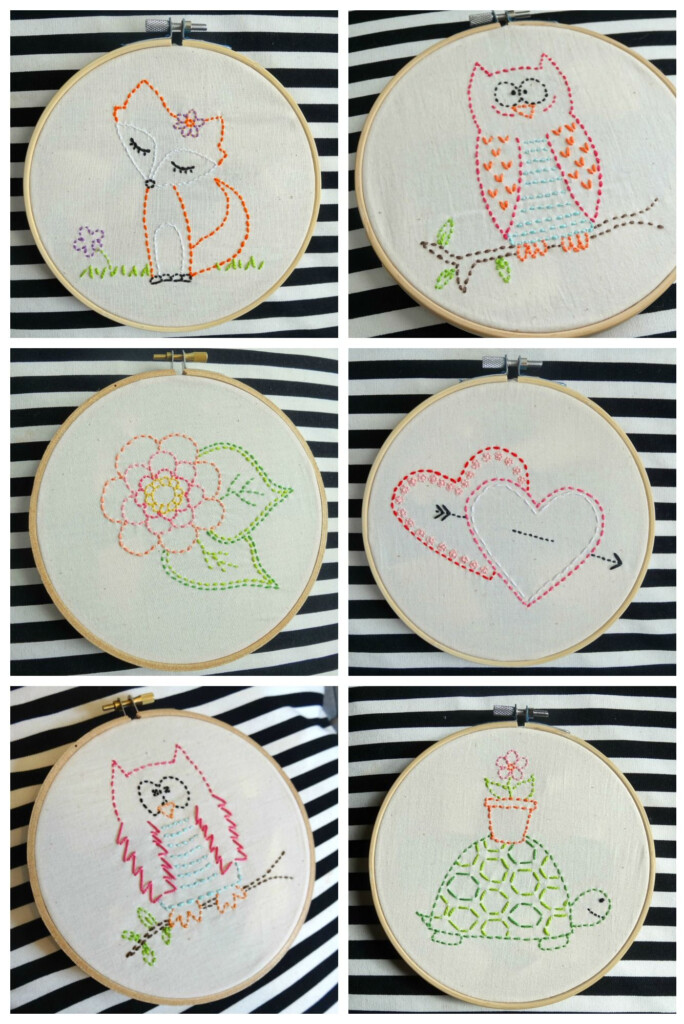 Free Printable Hand Embroidery Patterns Medikool