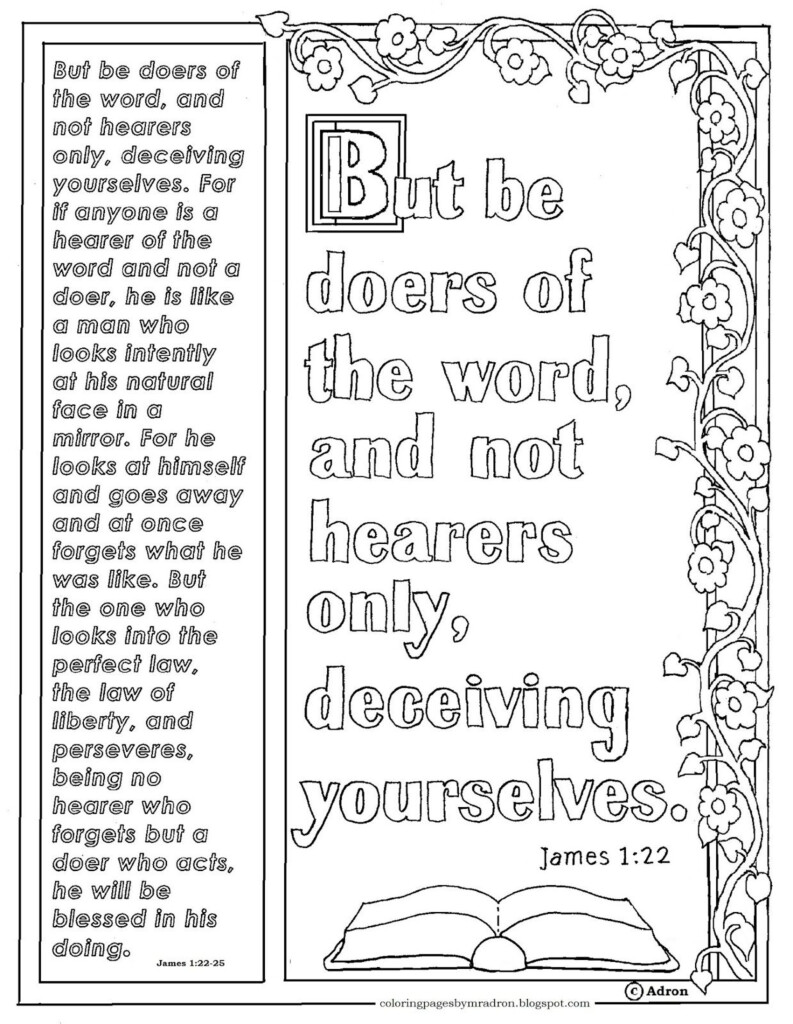 Free Printable Kjv Bible Coloring Pages