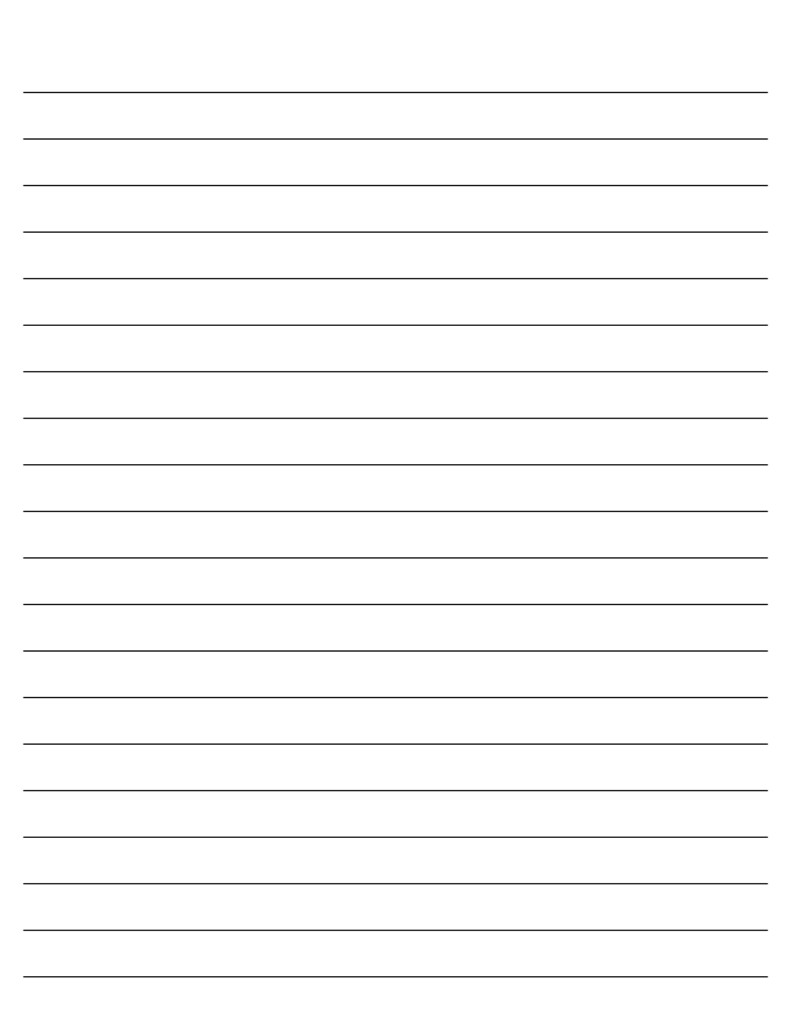 Free Printable Lined Writing Paper