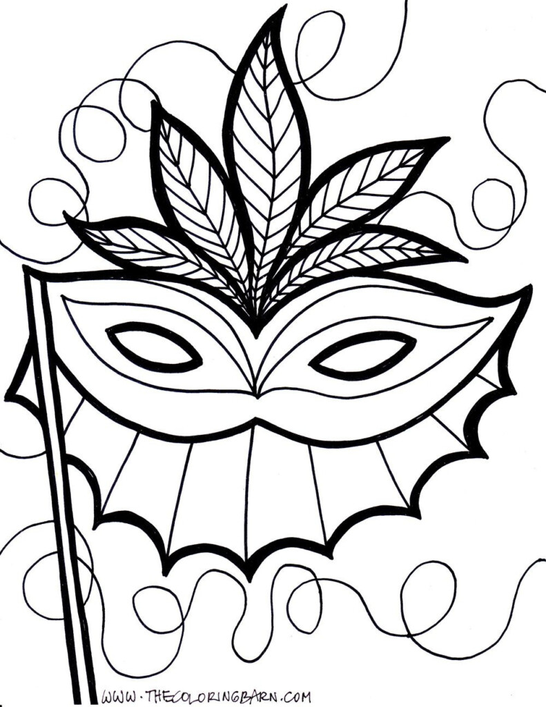 Free Printable Mardi Gras Masks Free Printable