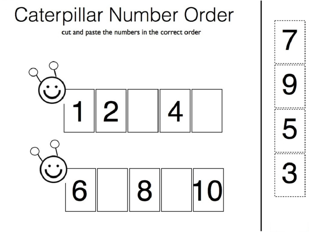 Free Printable Math Worksheets For Pre K