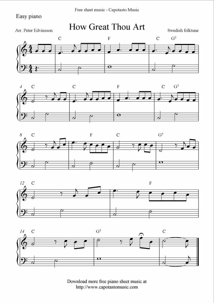 Free Printable Sheet Music For Piano Beginners Popular Songs Free Printable