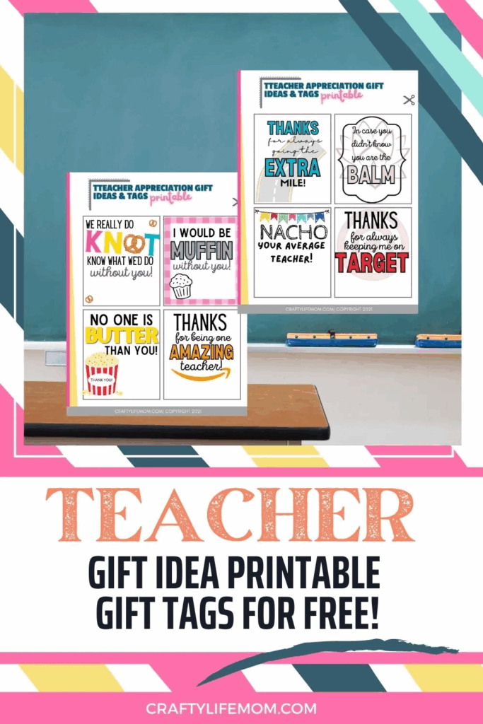 Free Printable Teacher Appreciation Gift Tags For Teachers Teacher Appreciation Gifts Teacher