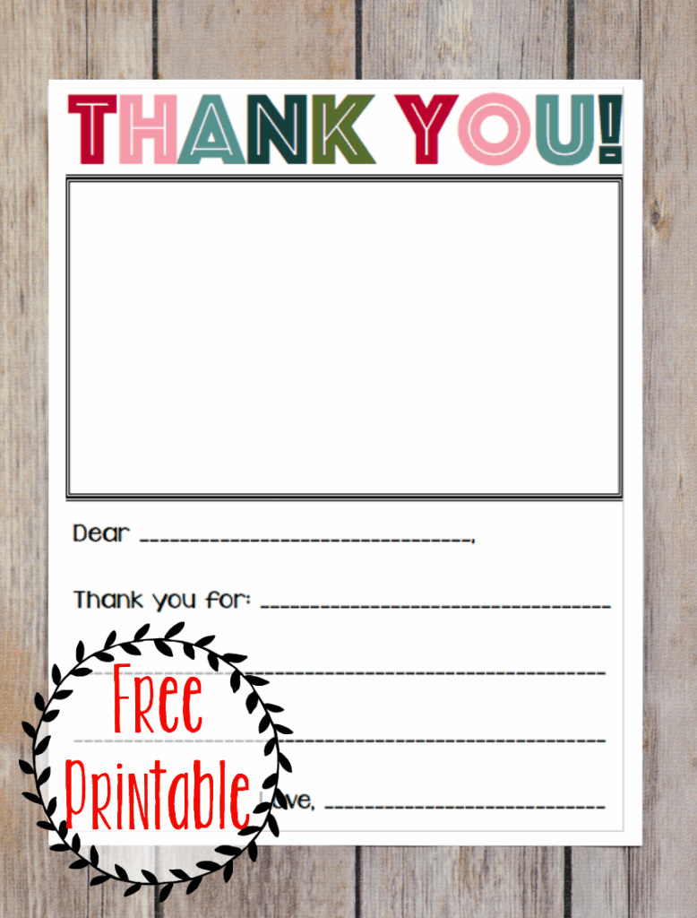 Free Printable Thank You Letters PRINTABLE TEMPLATES