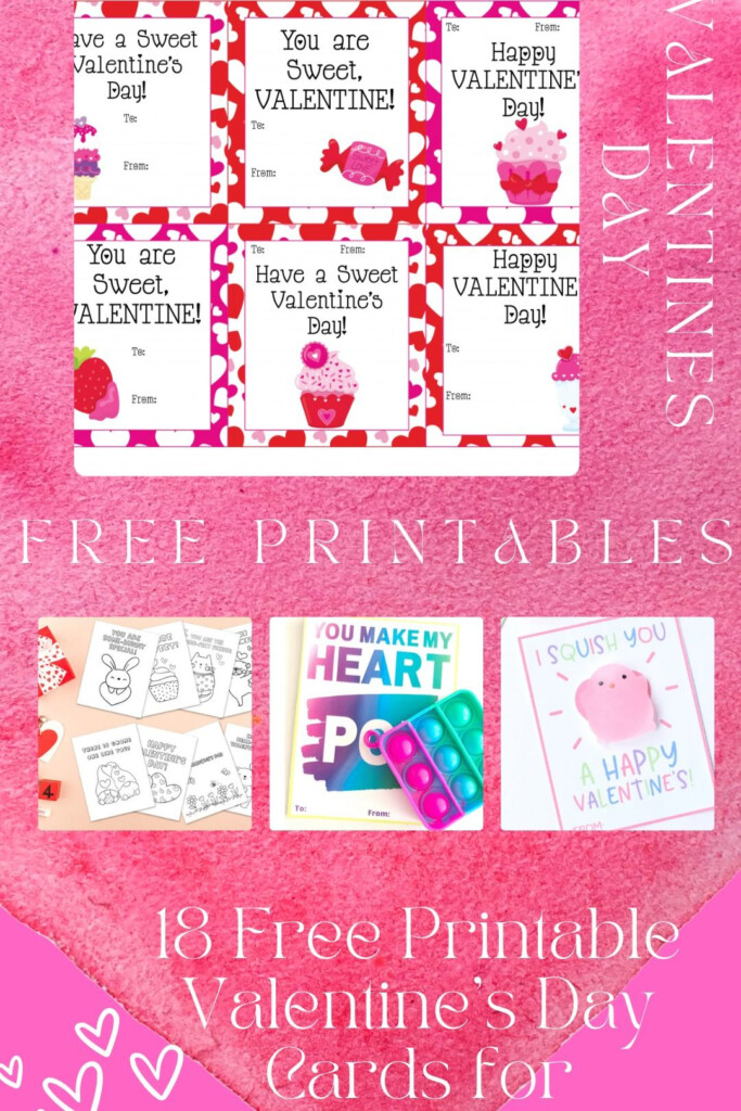 Free Printable Valentine S Cards For Your Classmates