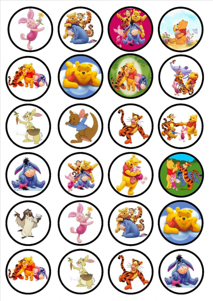 Free Printable Winnie The Pooh Cupcake Toppers Printable New Year Banners
