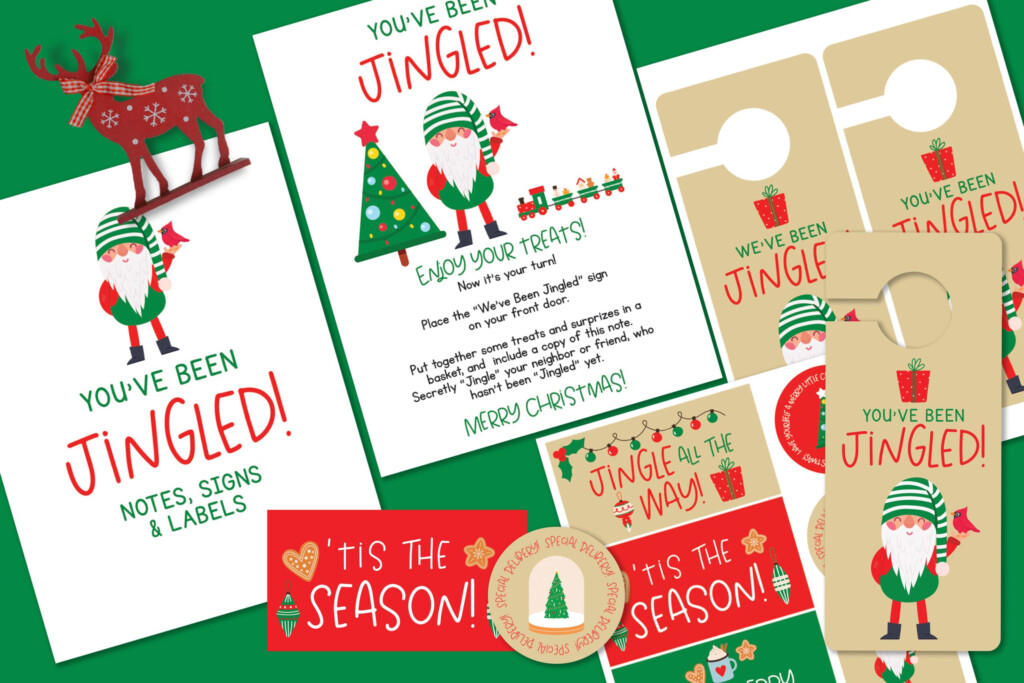 FREE Printable You Ve Been Jingled PDF Game
