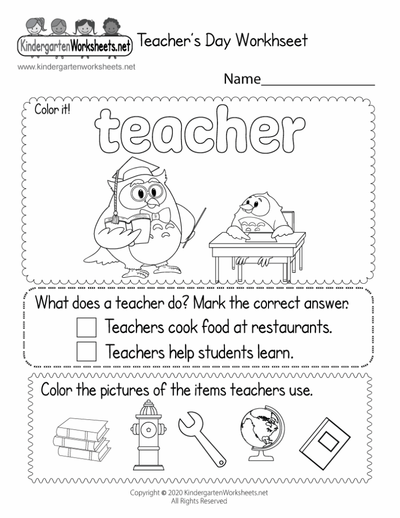 Free Printables For Teachers
