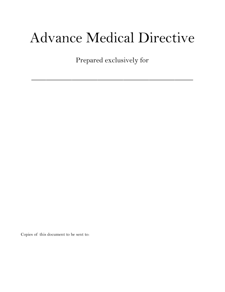 Free Washington Advance Directive Medical POA Living Will PDF EForms Free Fillable Forms