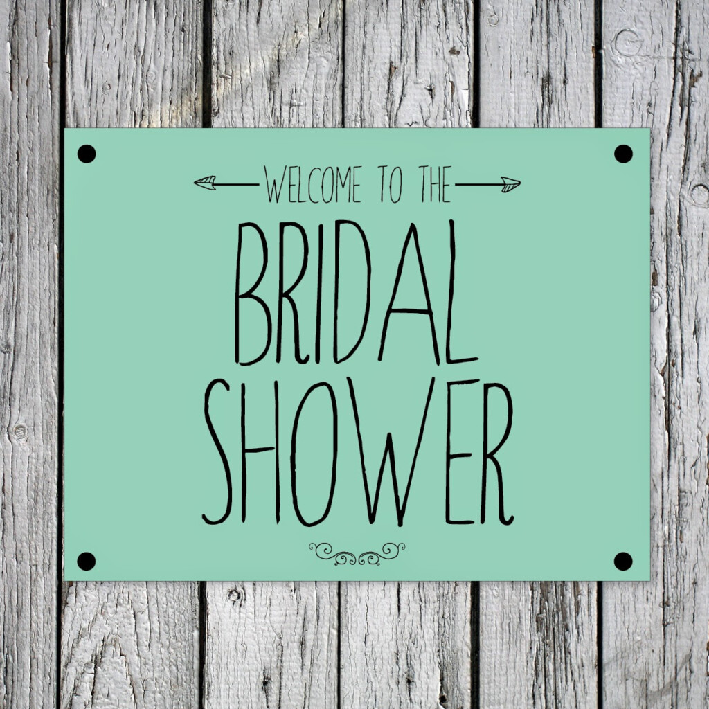 From Miss To Mrs Bridal Shower Freebie Signs Larissa Kay Designs