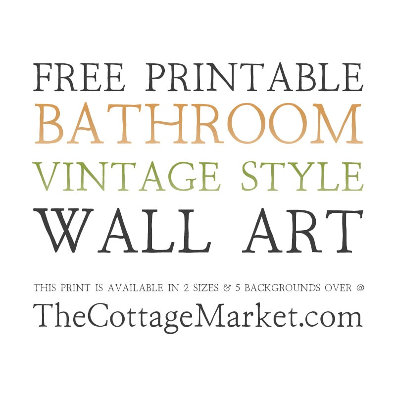 Get Creative With Free Printable Bathroom Wall Art Transform Your Space Today 