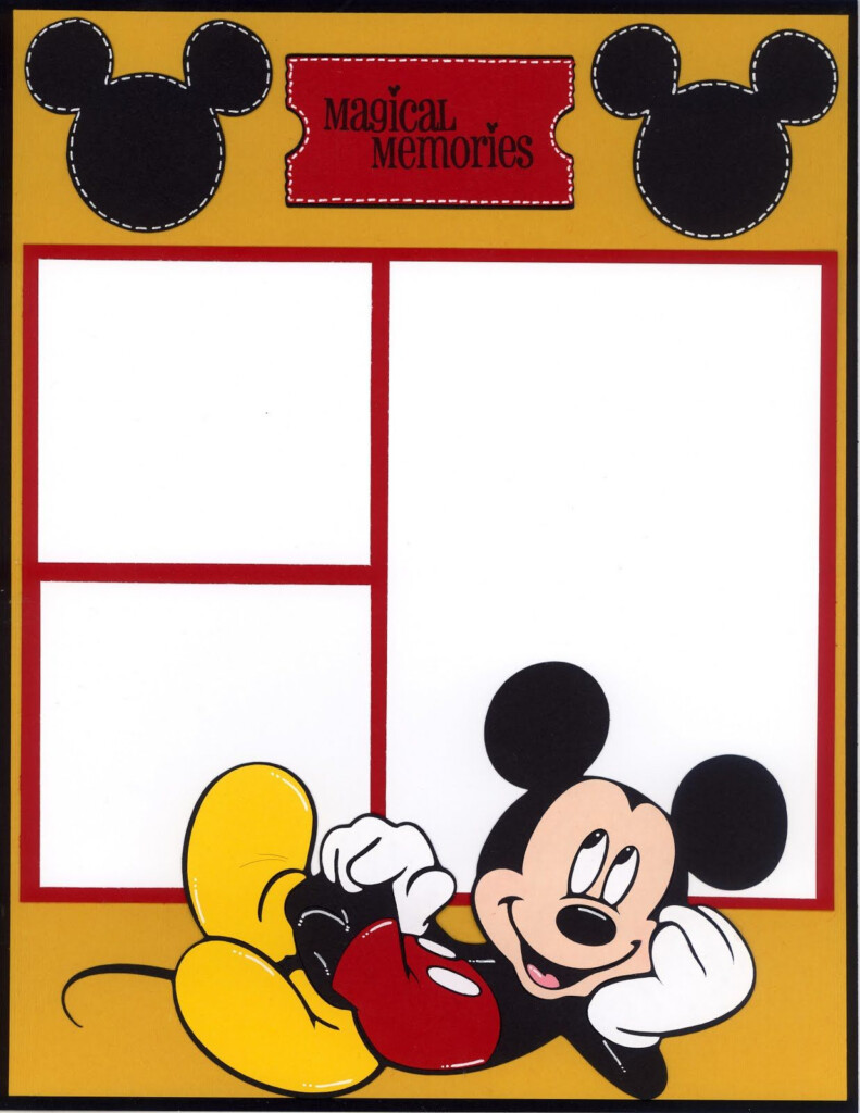 Glora S Crafts May 2011 Disney Scrapbook Pages Disney Scrapbook Disney Scrapbooking Layouts