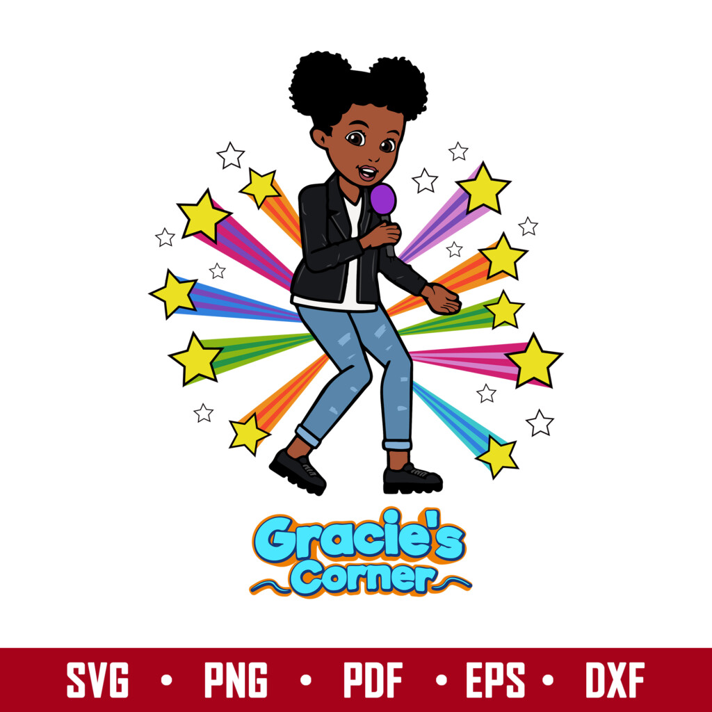 Gracie S Corner Kids Song Svg Gracie S Corner Girl Svg Png Inspire Uplift