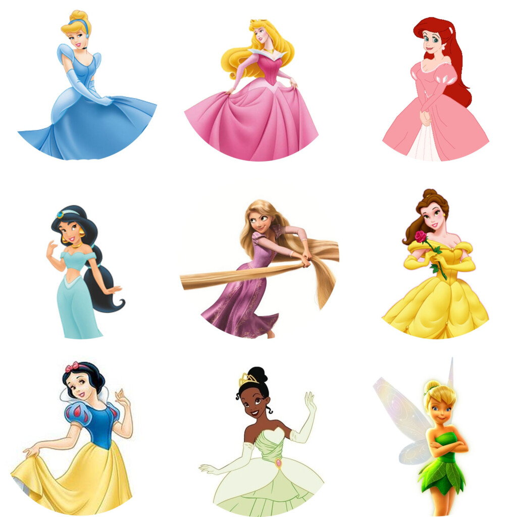 Half Body Disney Princess Cupcake Toppers Free Printable Printable Word Searches
