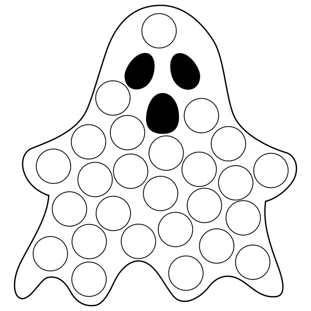 Halloween Dot Marker Printables Printable Templates