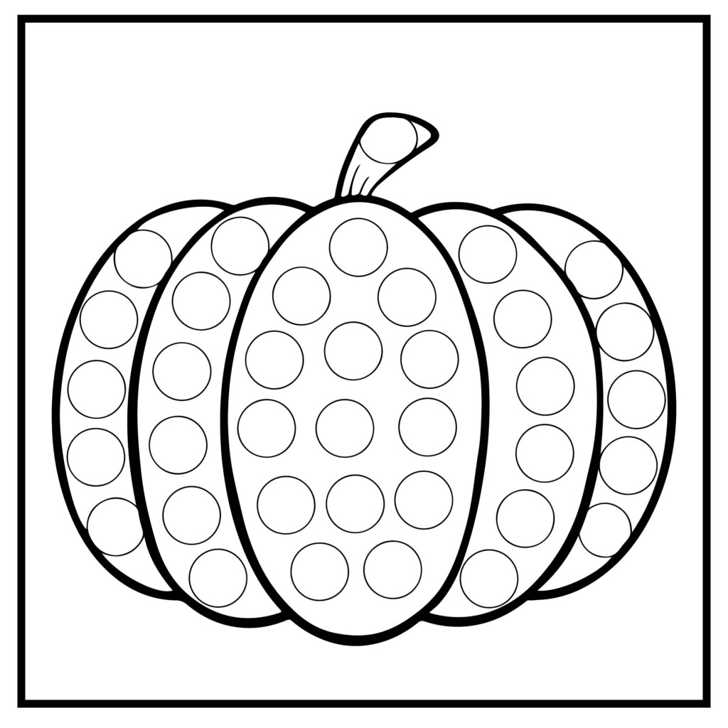 Halloween Dot Marker Printables Printable Word Searches