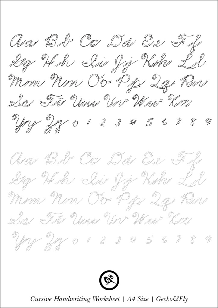 Hand Writing Worksheet
